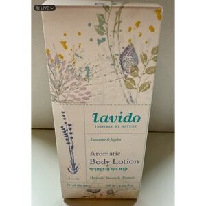 NIB Lavido Aromatic Body‎ Lotion, 4.05 oz Bulgarian Lavender & Jojoba